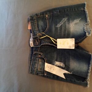 RD Denim Distressed Shorts